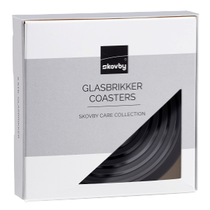 Skovby glasbrikker sort